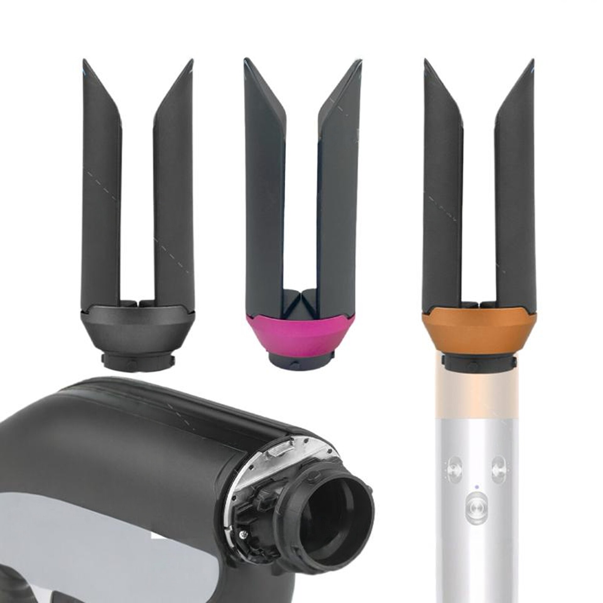 适配戴森卷发棒直发风嘴自动开合Airwrap HS系列通用直发顺发风嘴