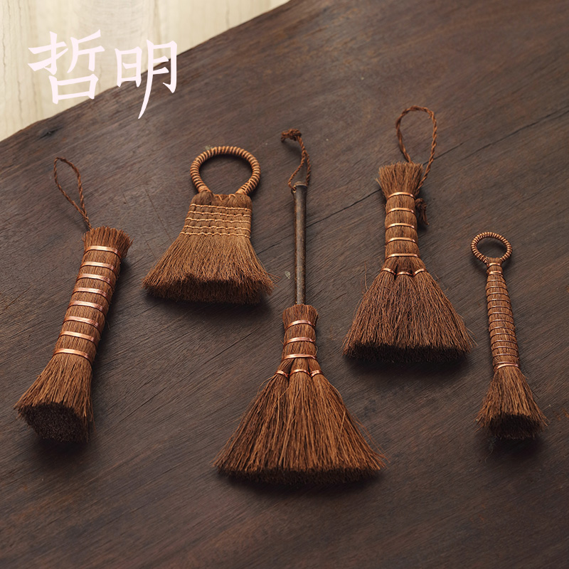 哲明棕刷养壶笔茶盘清理笔