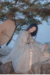 锦醉嫣然家 青烟 汉服女交领 正品原创 出片神器 适合夏季