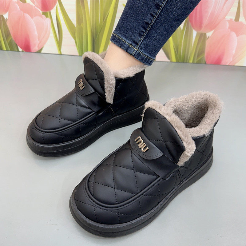 雪地靴冬季加绒加厚保暖老北京棉鞋女防水防滑毛毛鞋特厚雪地棉靴,女鞋,时尚雪地靴,淘宝优惠券,粉丝福利购,淘宝优惠卷