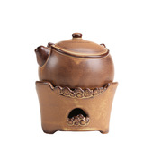 新房家居风茶几桌商务轻奢玄关艺术摆件陶瓷壶里乾坤香薰炉禅意茶