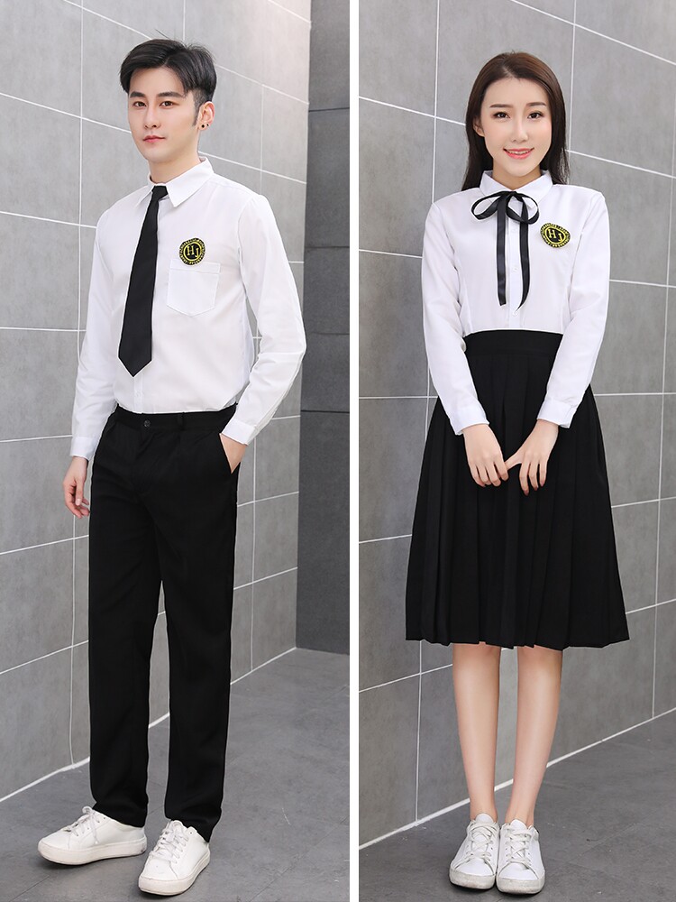 校服套装高中生中学生毕业班服英伦风初中学生装学院风春秋JK制服