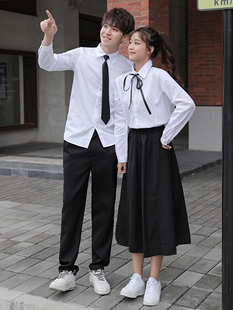 新款高中生校服初中班服秋冬装jk制服百褶裙英伦学院风学生套装春