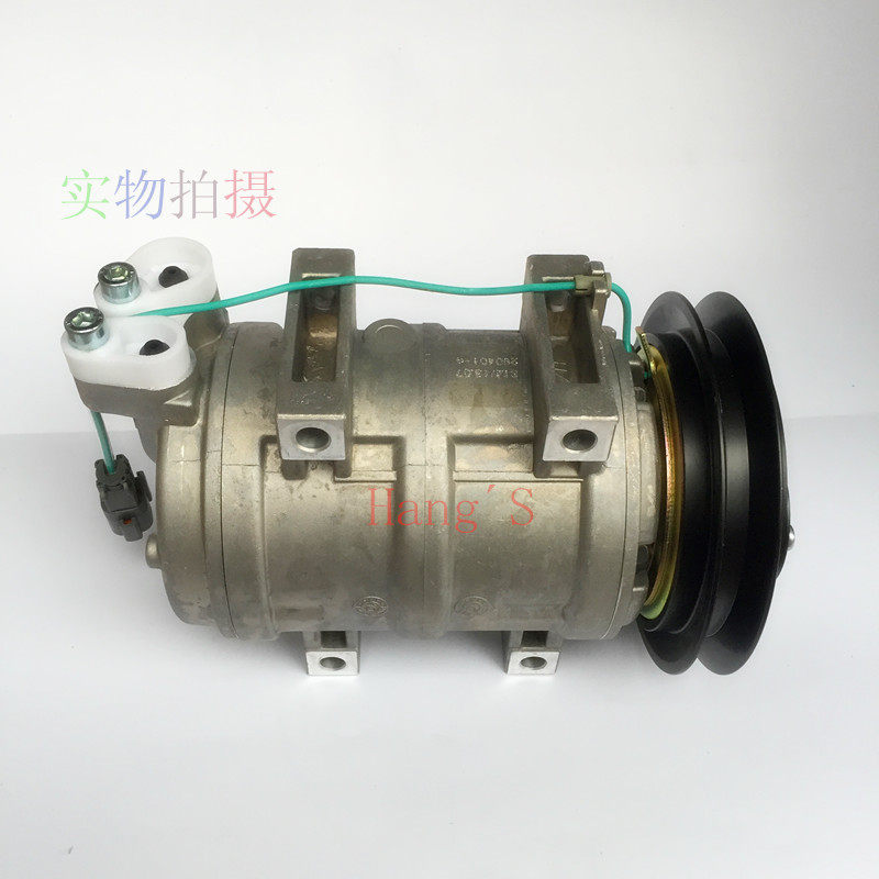 挖机配件 空调压缩机 冷气泵 空调泵适用日立电喷ZAX330/230/240