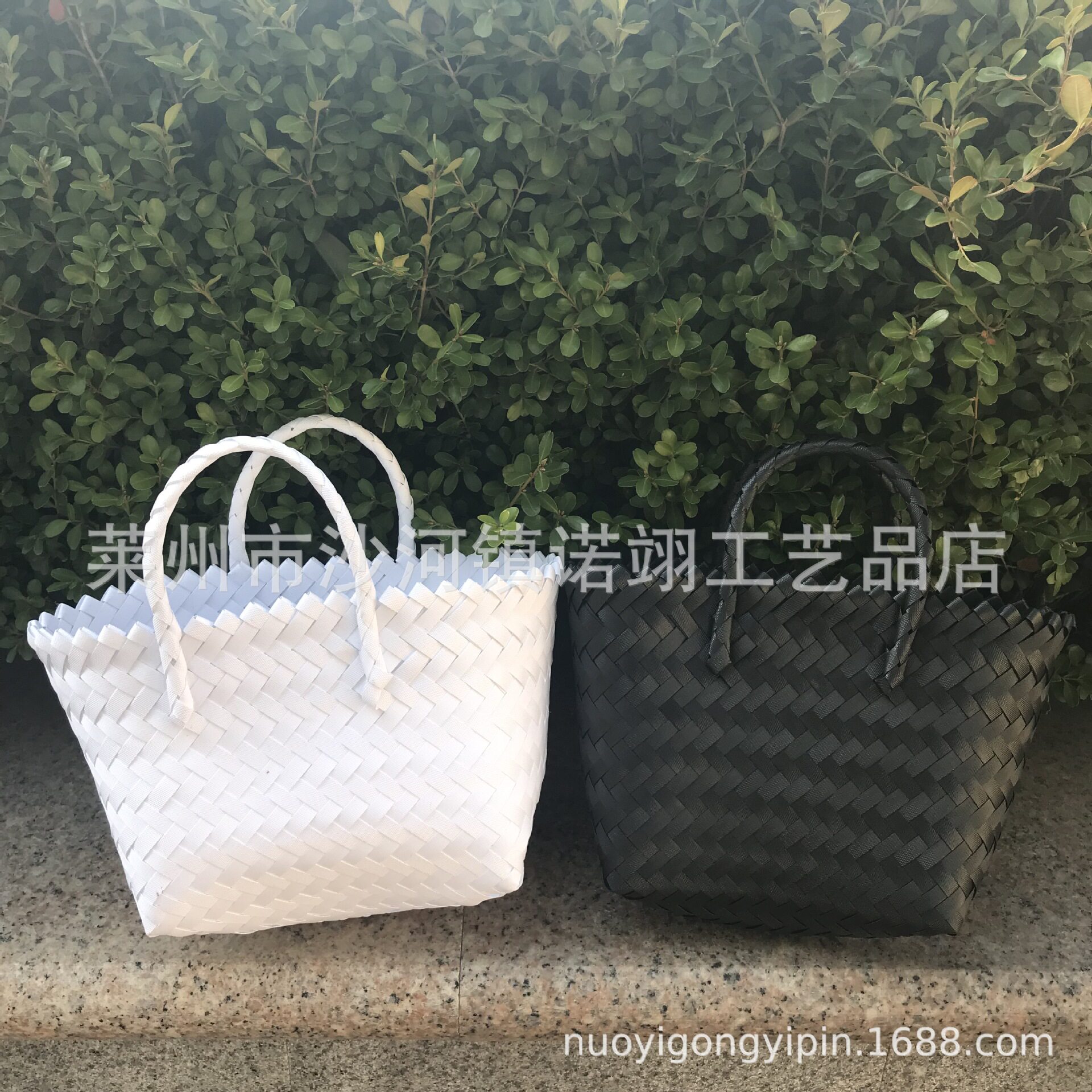 塑编手提编织包婚礼伴手礼DIY