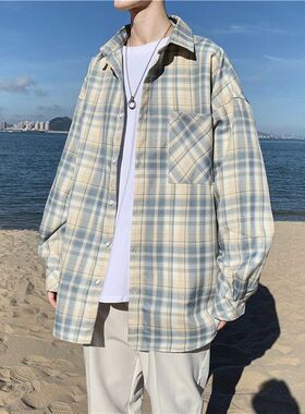 设计感宽松坠感复古港味衬衣外套