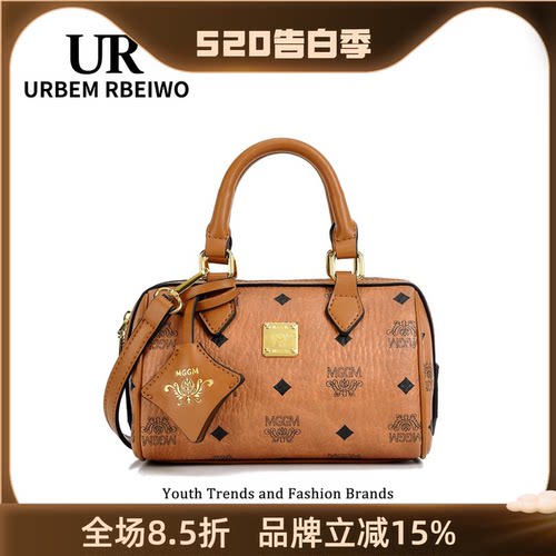 UR包包女轻奢小众高级感保龄球包经典美式复古波士顿枕头包单肩包