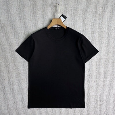 妞妞家夏季新品男士圆领简约冰丝棉休闲舒适百搭短袖T恤3641