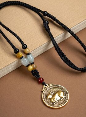 属十二生肖项链如来大日吊坠民族