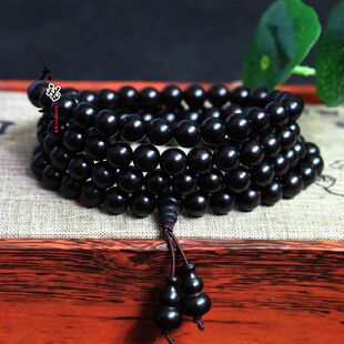 批男士 手串手链念珠佛珠款 紫光厂家 黑檀葫芦手链檀 女士加小