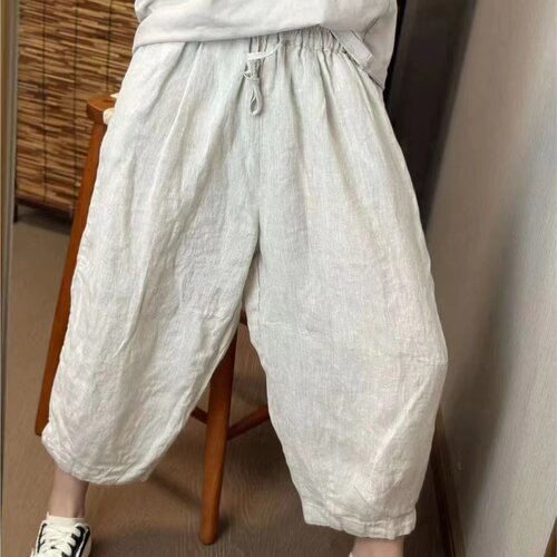 自然腰通勤九分裤裤子