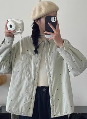 加棉常规休闲宽松开叉棉衣