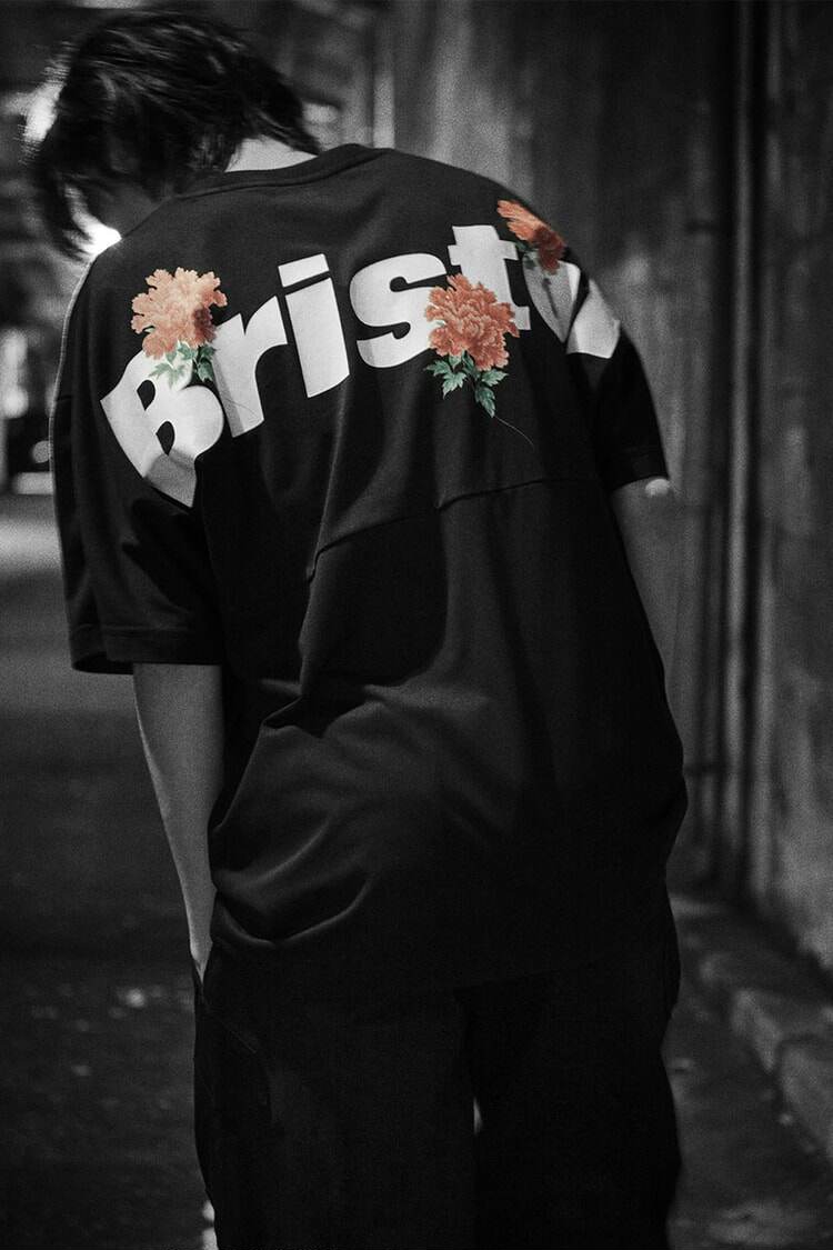 FCRB×山本耀司合作款 男女同款宽松版休闲圆领T恤