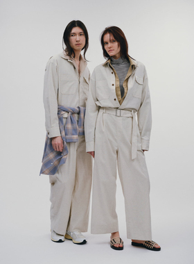 Deux allures 25ss 男女同款 宽松版 廓形衬衫