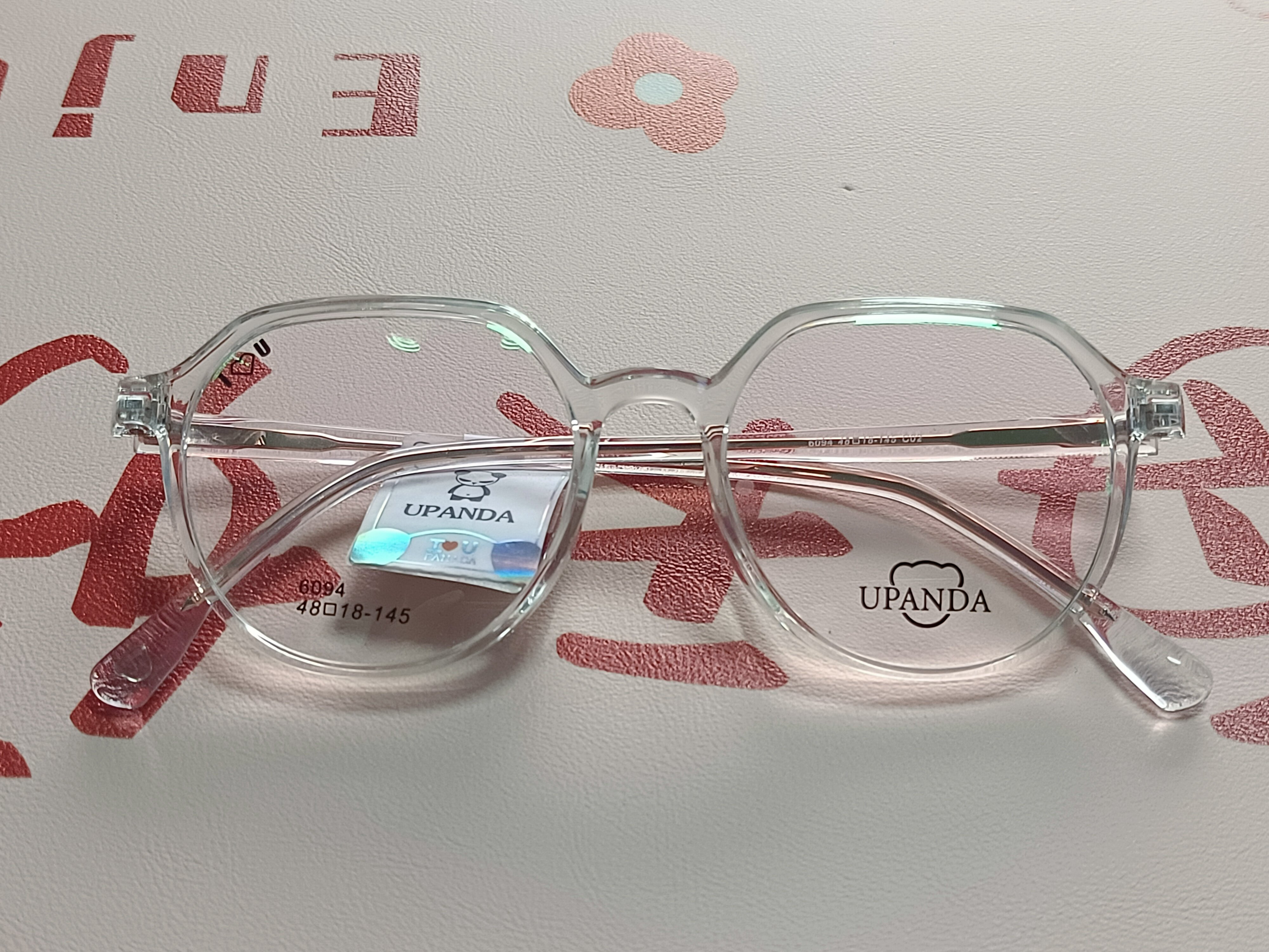 高品质合金镜架型号熊猫6094近视远视散光实体眼镜店