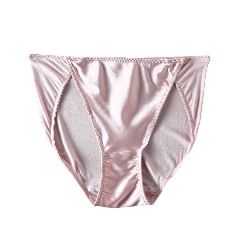 19姆米缎面真丝弹力缎女士内裤 100%桑蚕丝舒适透气高开叉三角裤,女士内衣/男士内衣/家居服,女三角裤,淘宝优惠券,粉丝福利购,淘宝优惠卷