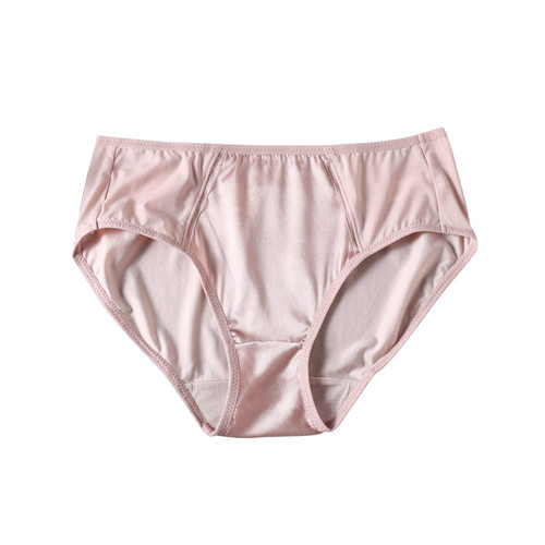 19姆米真丝弹力缎女士中腰内裤