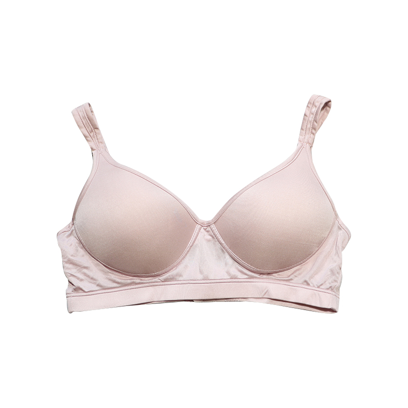新款真丝无钢圈文胸夏季薄款