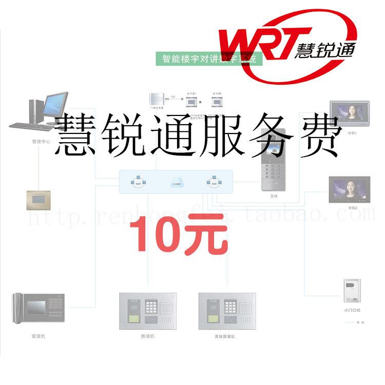 WRT慧锐通服务费（特殊型号、楼宇对讲设备