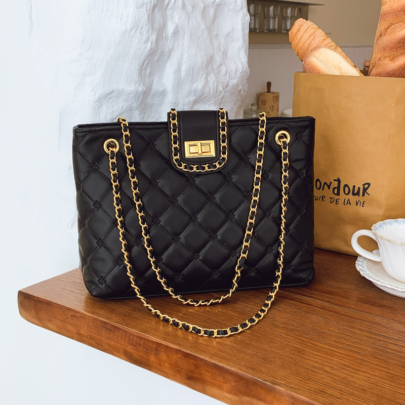 高级感大容量包包女士2026新款式时尚百搭菱格链条单肩腋下斜挎包,箱包皮具/热销女包/男包,单肩包,淘宝优惠券,粉丝福利购,淘宝优惠卷