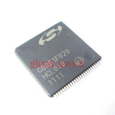 高科美芯 C8051F020 TQFP100 12位ADC 25MIPS 64kB闪存
