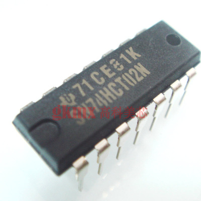IC集成电路74HCT02N DIP14直插 逻辑芯片2.6元/PCS