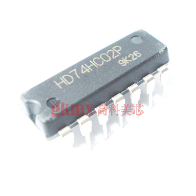 高科美芯 IC集成电路HD74HC02P DIP14逻辑芯片或非门  2.5元/PCS