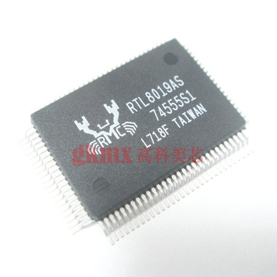 高科美芯 RTL8019AS QFP100 控制器带插头和播放功能 22.5元/PCS