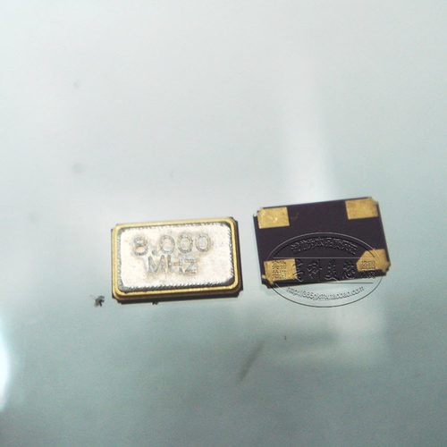无源晶振8.000MHZ 8MHZ 5032 5X3.2 贴片4脚 3元/PCS