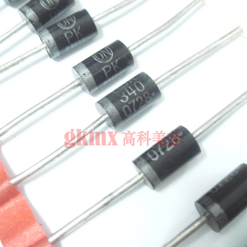 高科美芯 肖特基二极管MBR340(40V/3A 直插DO-201AD)10个10元