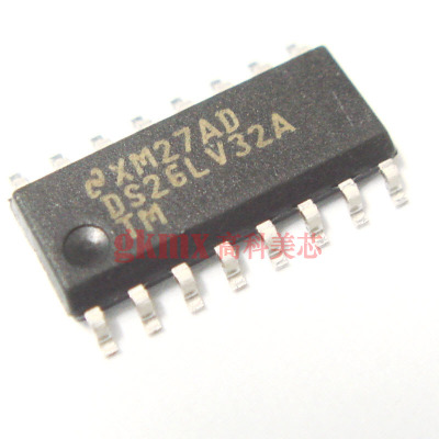 IC集成电路DS26LV32ATM SOP16 3.9MM 贴片线路接收器10元/PCS