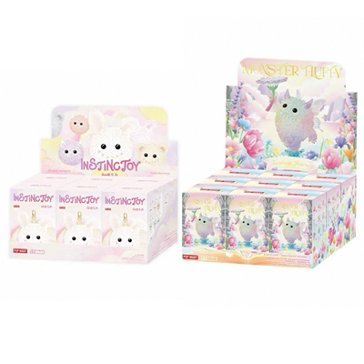 POPMART泡泡玛特INSTINCTOY毛怪·秘境花园系列盲盒玩具礼物摆件
