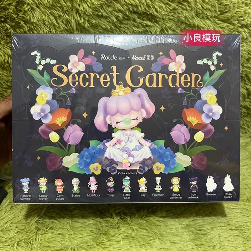 若来盲盒囡茜秘密花园礼物正版