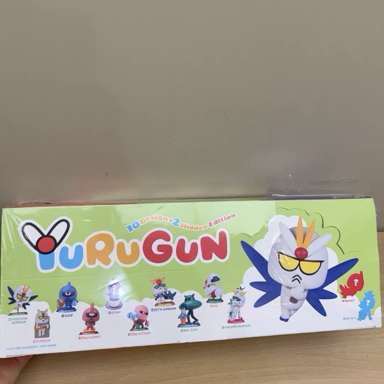 正版YURUGUN悠乐高达二弹盲盒QMSV手办潮玩公仔生日礼物车载摆件图片