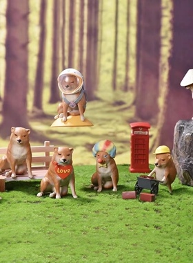 正版cheems狗狗公仔盲盒柴手办狗沙雕柴犬2022新品公仔现货潮玩摆