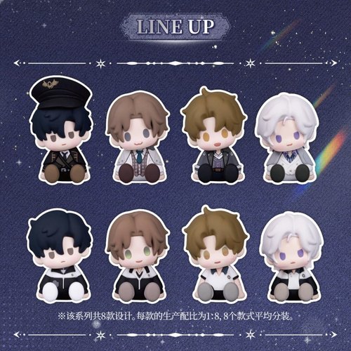 正版万代POTEPOTTE-R世界之外滴胶坐姿盲盒手办经典潮玩桌面摆件