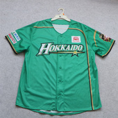 速干棒球衫 短袖 印花潮流时尚 嘻哈宽松半袖 出口日单夏季 开衫 男士