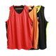 网眼透气V领运动背心 双面篮球服两面穿球衣大码 出口外单男士 夏季
