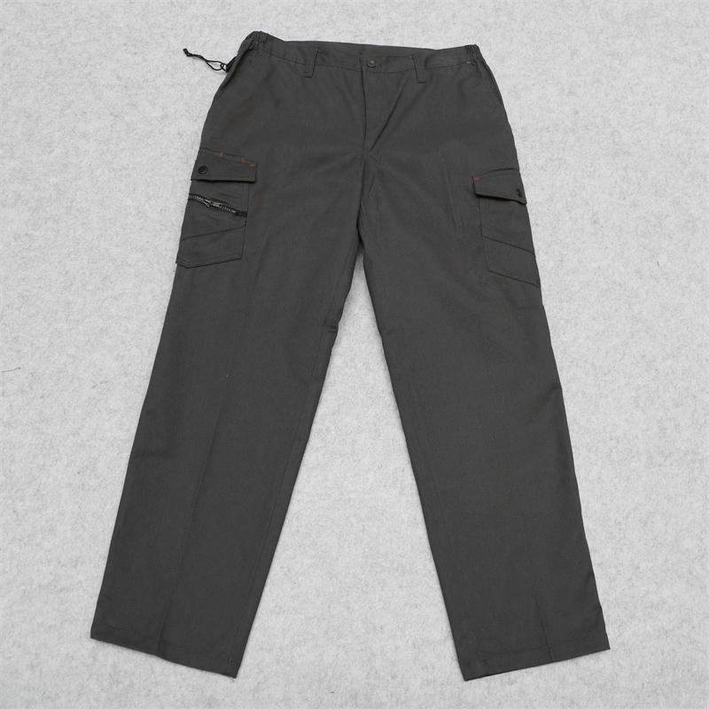 长裤外贸春秋季男士松紧腰直筒裤