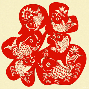 中国特色非遗纯手工剪纸窗花贴纸宣纸福字成品春节年画客厅装饰画