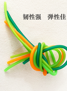 扬琴琴竹橡皮筋扬琴琴竹皮管竹签套管扬琴配件皮管红色橙色抗氧化