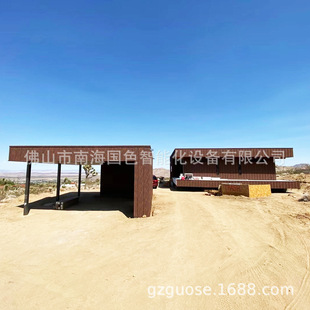 轻钢别墅农村自建房酒店洋房度假村钢结房屋木屋民宿阳光房工厂