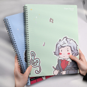 音乐家a4乐谱夹可修改琴谱夹乐谱收纳册谱夹子曲谱夹不反光文件夹