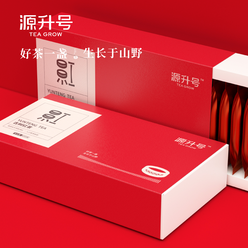 凯鑫源升号九龙山古树红茶120g盒装云南文山广南高山功夫滇红茶叶