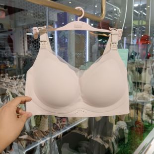 十月独宠2279哺乳内衣孕前孕后上开扣BCD轻薄零束缚净面喂奶文胸