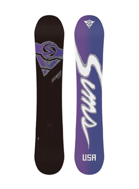 清仓SIMS进口单板滑雪板自由式野雪板粉雪板Elevated