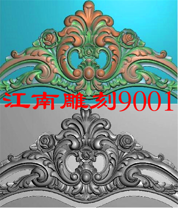 洋花欧式洋花门花杨花床花精雕图设计素材/源文件
