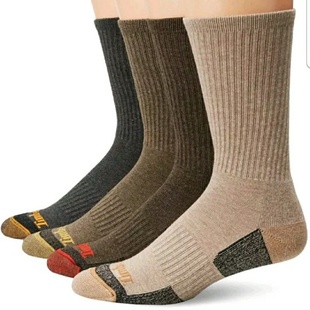 踢不烂长筒毛巾底袜子排湿吸汗加厚保暖工装户外袜4色4双包邮