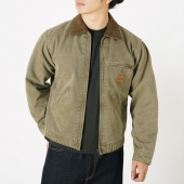 J97翻领工装 维托摩瑞巴恩风90S美式 短宽版 J01底特律夹克