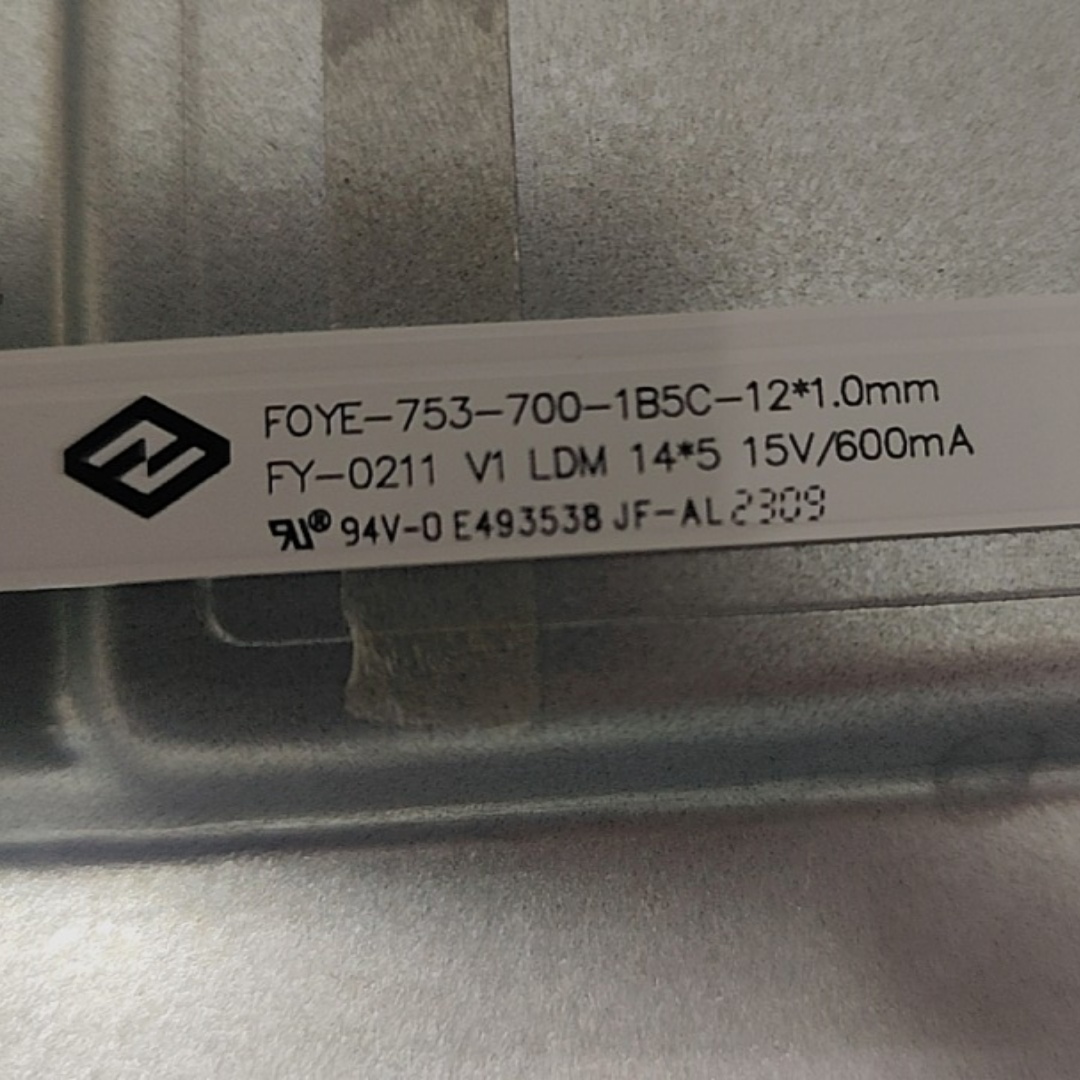 FOYE-753-700-1B5C14条5灯凹镜